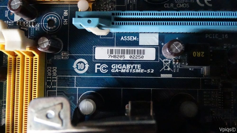 Płyta główna GIGABYTE GA-M61SME-S2, AMD, DDR2