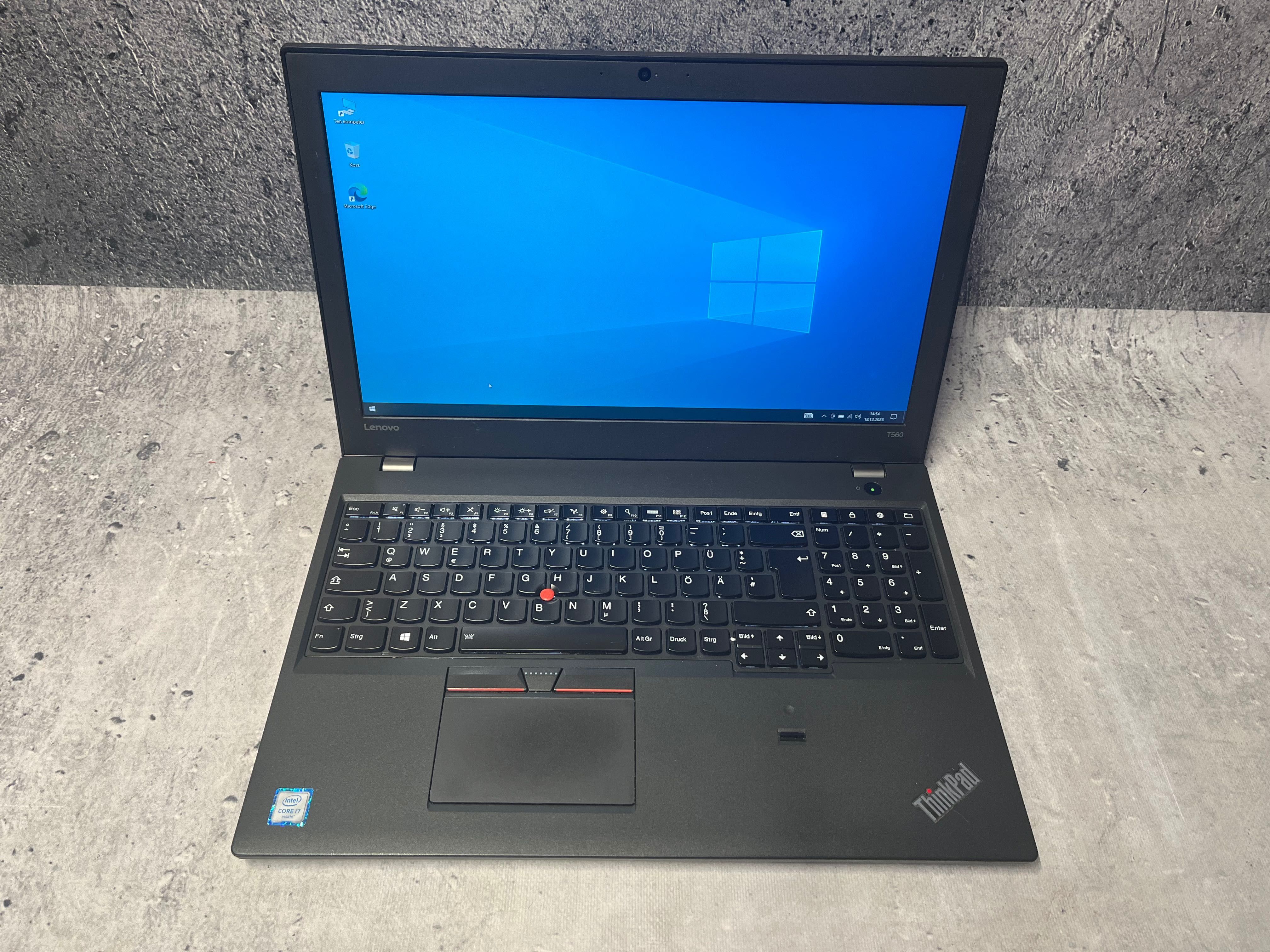 Lenovo ThinkPad T560/ INTEL i7-6600U/ 16GB DDR4/ 256GB SSD/ 15.6”FHD