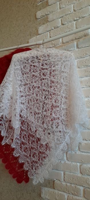 Теплі пухові платки