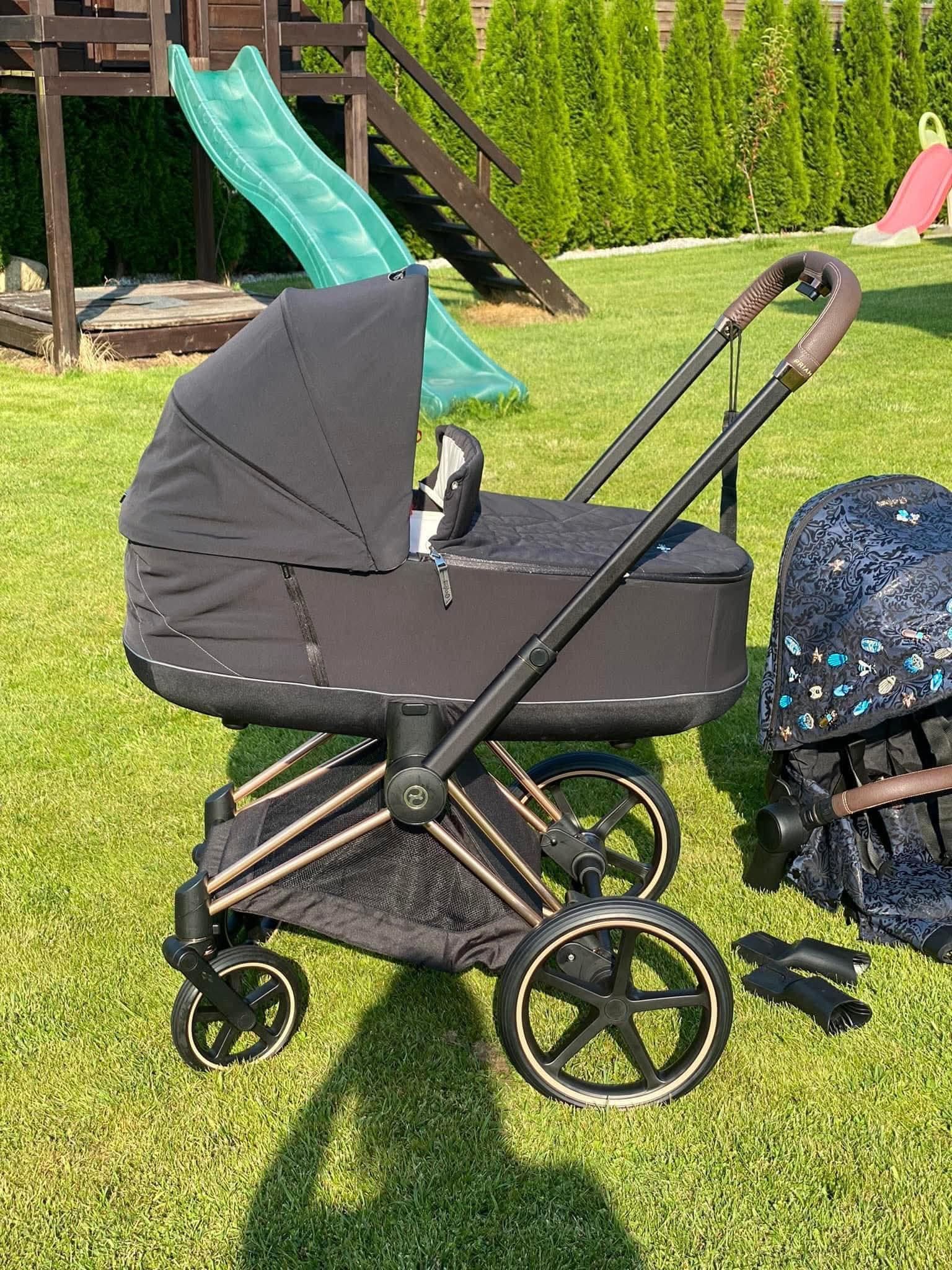 Cybex 2.0 4 in 1 wózek dziecięcy gondola nosidło
