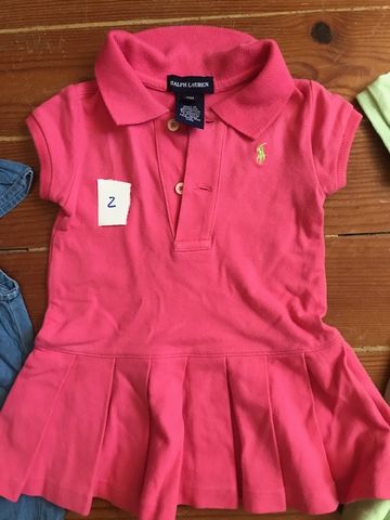 Vestidos menina Ralph Lauren, Benetton, Metro dos 3 meses aos 2 anos