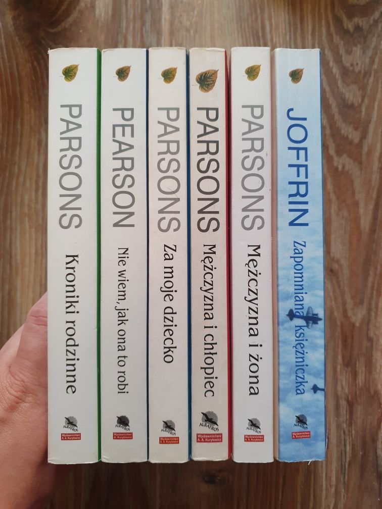 Tony Parsons, Allison Pearson, Laurent Joffrin - 6 książek