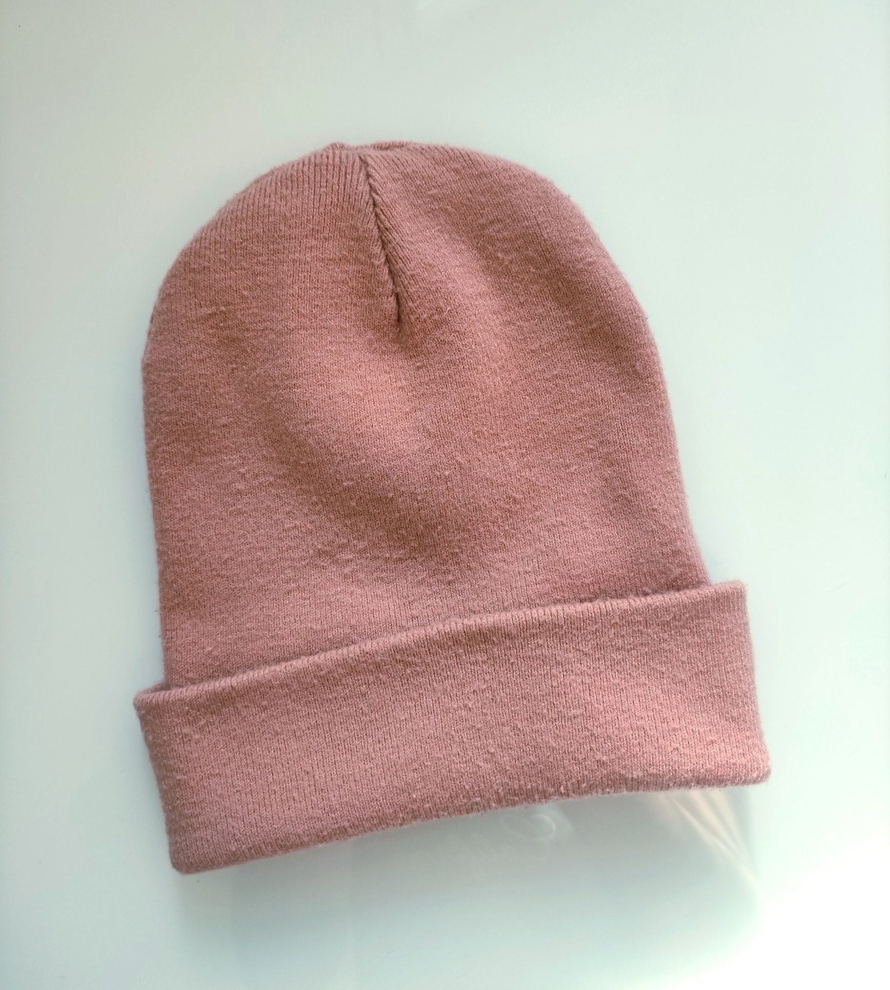 Czapka beanie Reserved 5-9 lat / pudrowy róż, ciepła zimowa dziewczęca