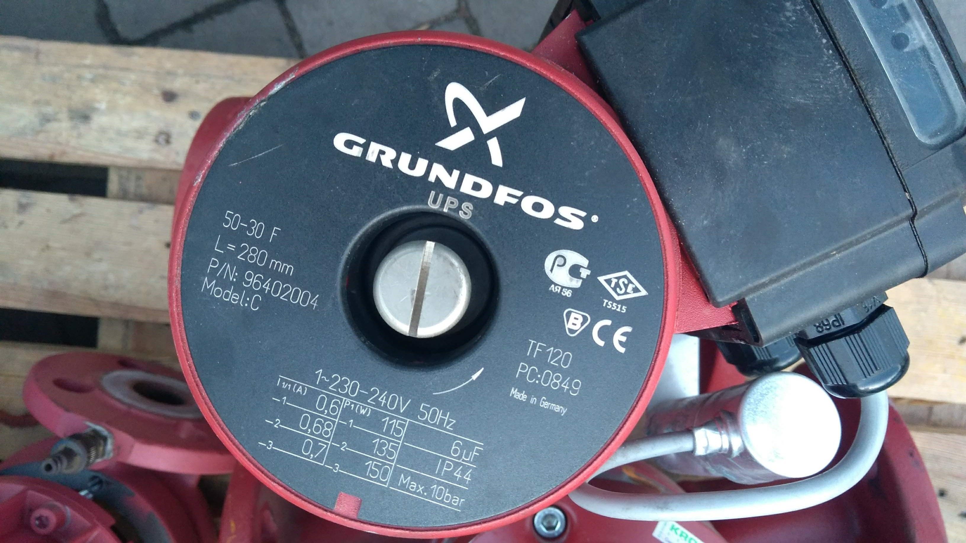 Pompa Grundfos UPS 50-30/F 230V (UPC) używana z gwaranją