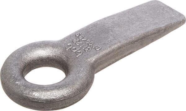 Ucho zaczepu, do wspawania 65x28 mm Ø 50 mm BE6528