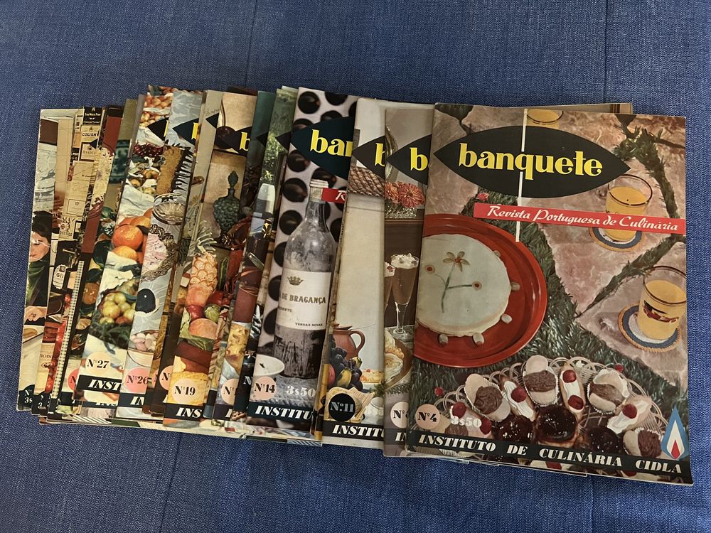 Coleção revistas Banquete - Antiguidade