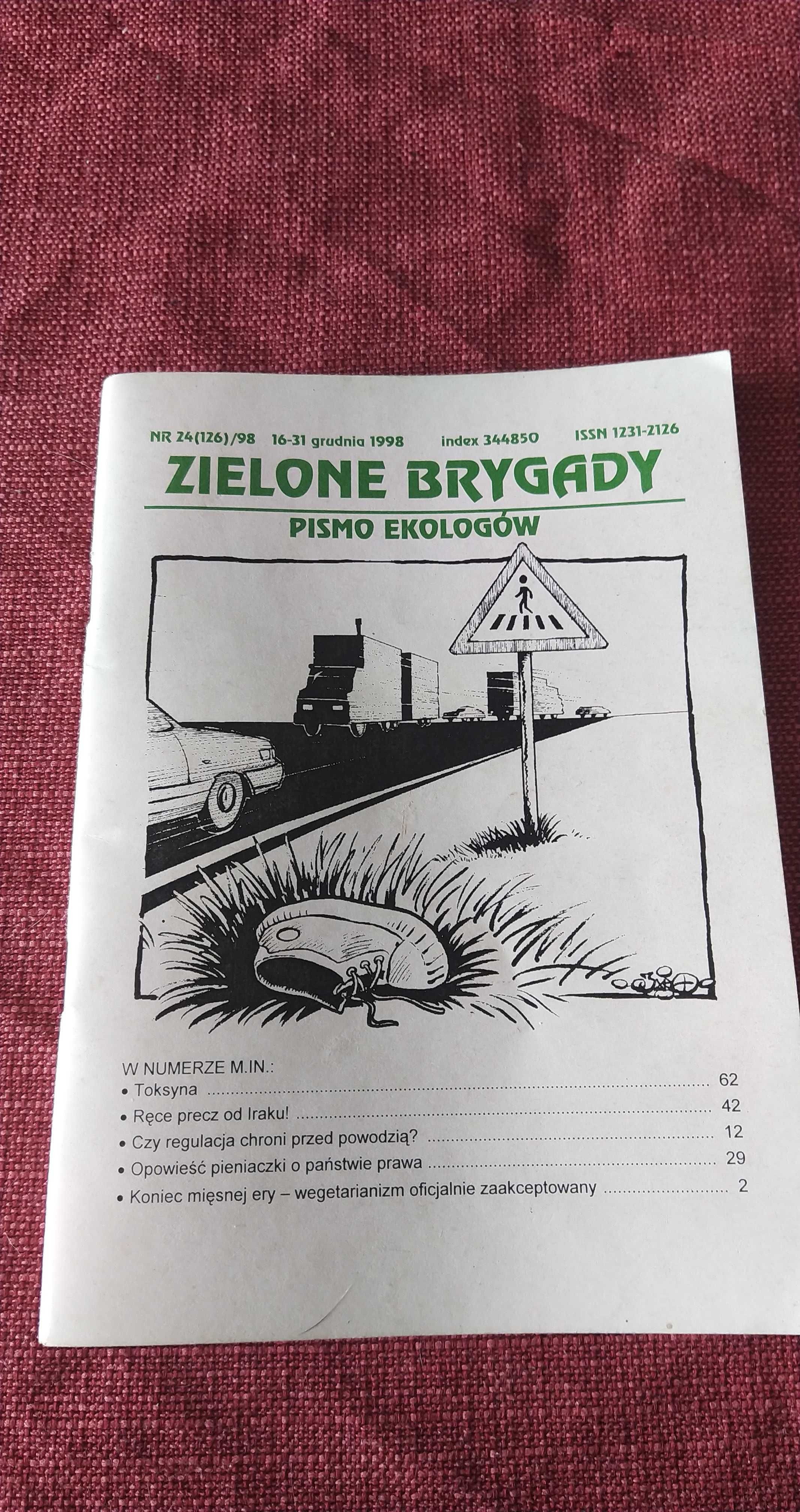 Zielone brygady pismo ekologów nr 24(126)/98