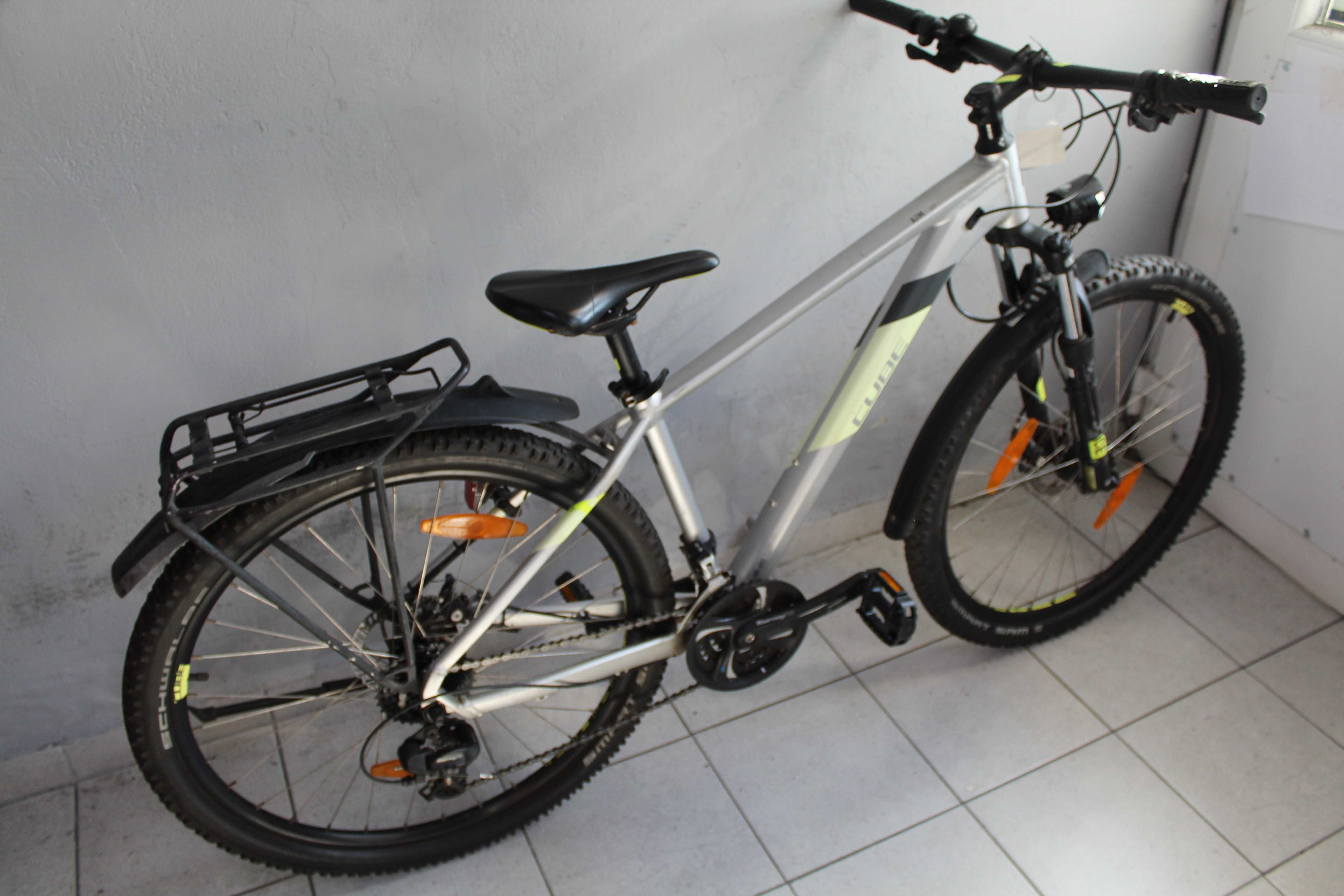 Rower MTB CUBE AIM , Rama 16" S, Koła 27,5",Ham. Tarcz. Oświet na dyna