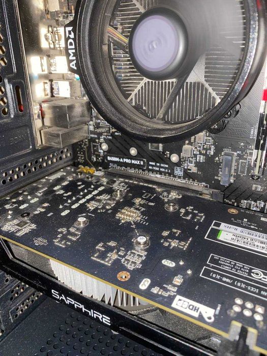 Гарний пк Rezen5 5500|rx560|16gb-3200|500gb ssd+24моітор+1500грн