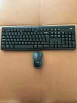 klawiatura logitech  i myszka w super stanie,