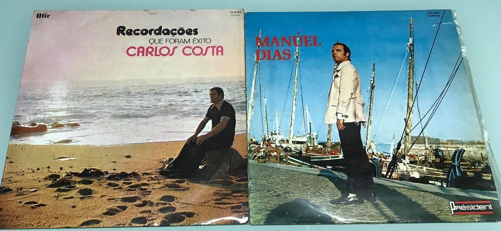 Vinyl - Lote 3 discos de Fado (alguns raros)