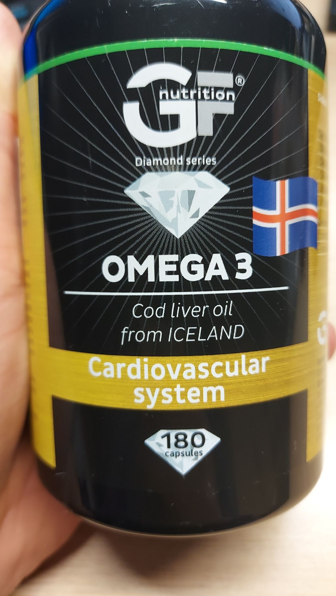 PREMIUM OMEGA 3 olej wątroby dorsza 180 kapsułek 500mg