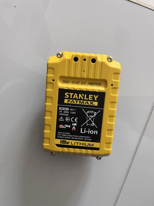 Bateria stanley 18v