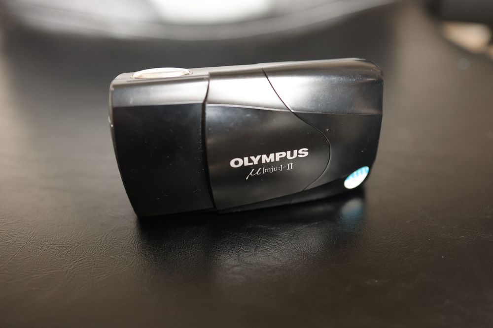 Olympus mju ii плівкова фотокамера