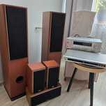 Kino domowe Yamaha + kolumny Prism – komplet, sprawny zestaw!