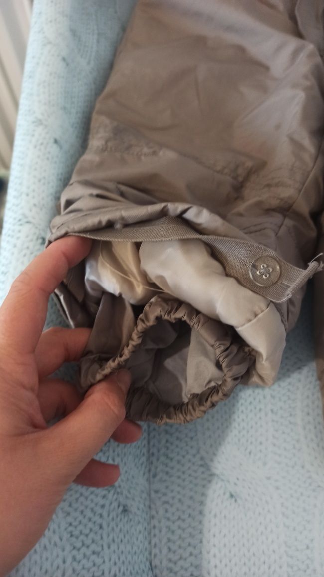 Spodnie narciarskie zimowe na sanki nieprzemakalne rozm. 86 H&M
