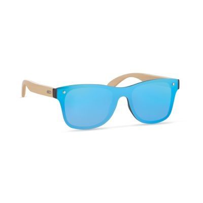 ZESTAW 3x bambusowe okulary przeciwsłoneczne lustrzanki NERDY ! PROMO!