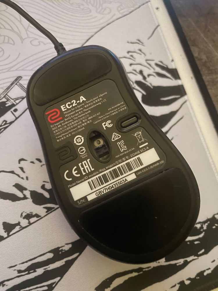 Zowie EC2-A – Myszka dla graczy e-sportowych (używana, sprawna)