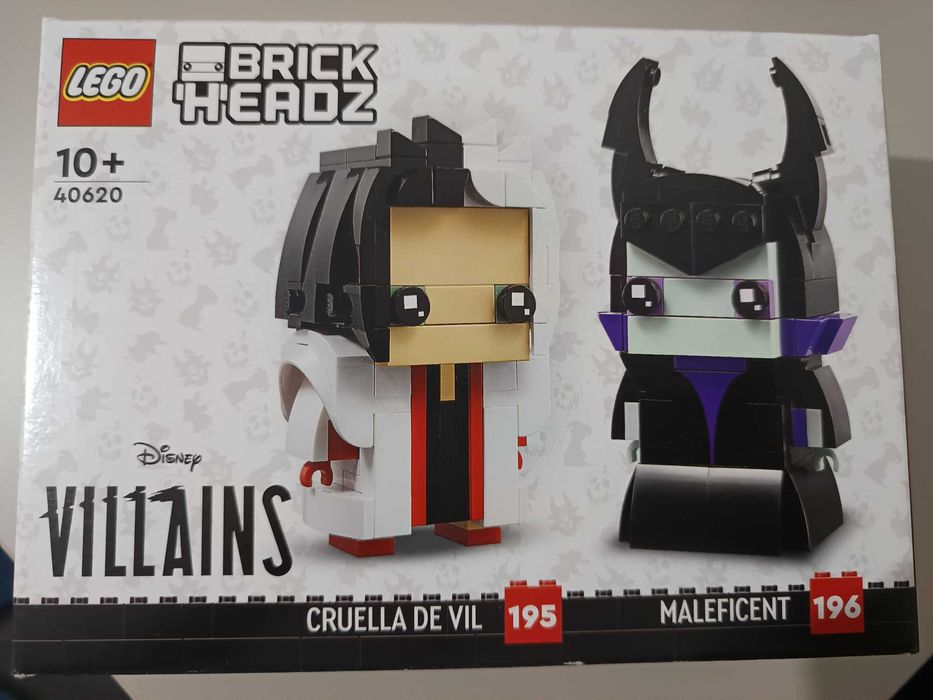 LEGO 40620 Cruella e Maléfica - Novo e selado