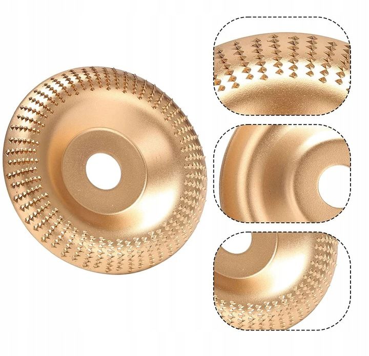 3x Tarcza Do Szlifowania Frez Do Drewna 125mm 22,2 Komplet Frez Tarnik