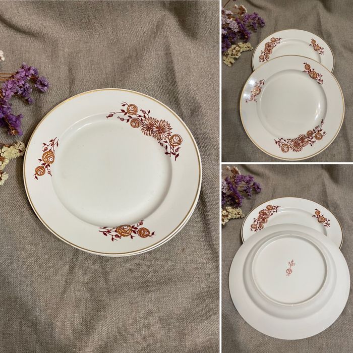 Столові тарілки, різна тарілки, столовий посуд