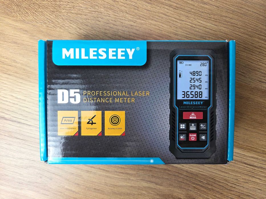 Mileseey D5 Profesjonalny dalmierz (70 m)