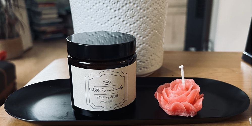 Dekoracyjne świece zapachowe - With You Candle