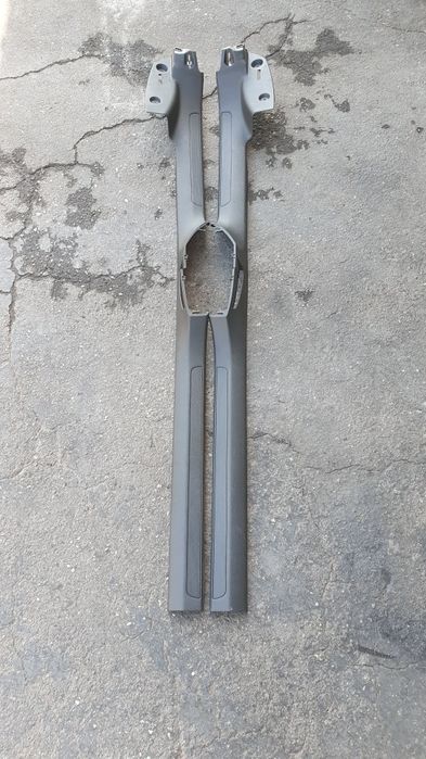 Пластик, накладки порогов vw passat b7.