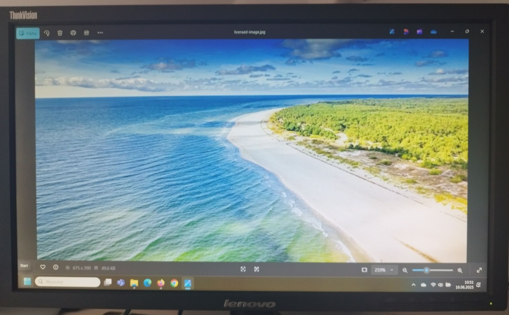 Monitor Lenovo ThinkVision LT2223p 21,5-calowy