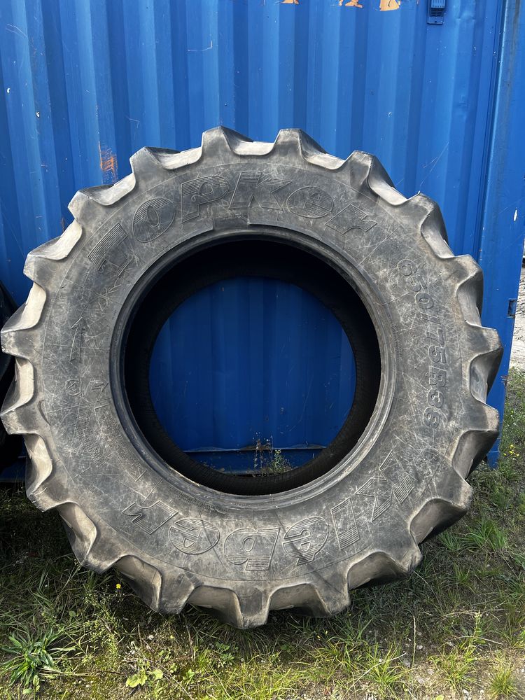 Dwie opony 650/75/38 kleber Goodyear