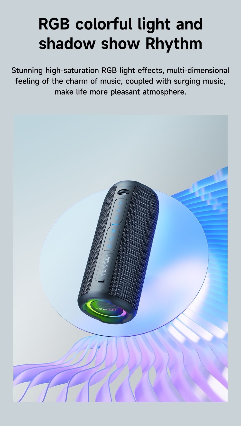 Nowy przenośny głośnik z bluetooth V5.2