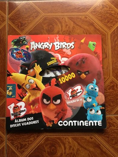 Coleção Angry Birds - Discos Voadores