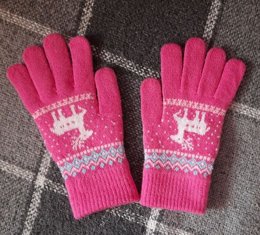 Теплі зимові рукавички