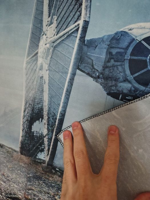Materiałowy plakat - Star Wars