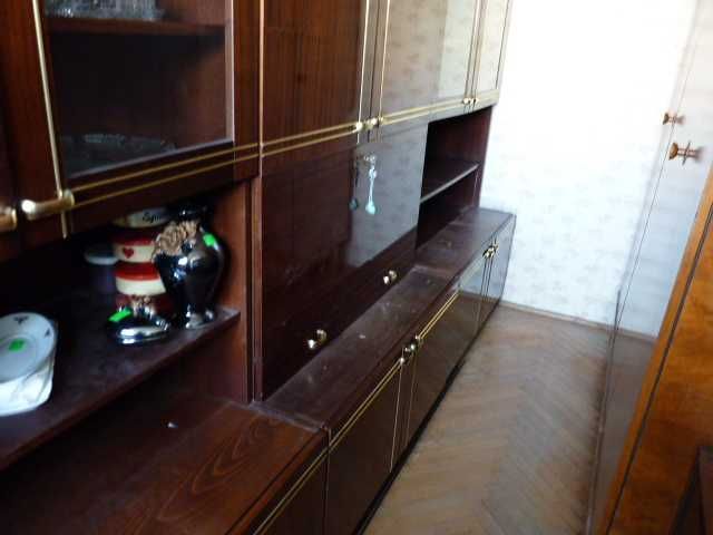 Meblościanka mahoń połysk 3 m