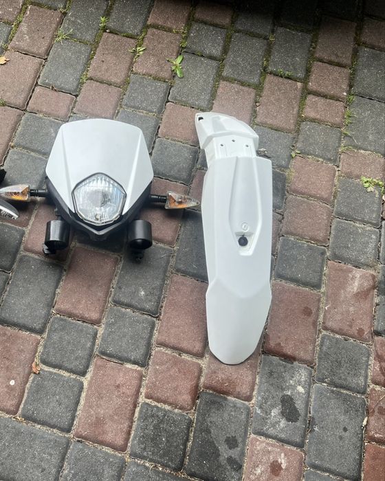 aprlia sx 125 mondial smx 125 części lampa chlapacz przód błotnik