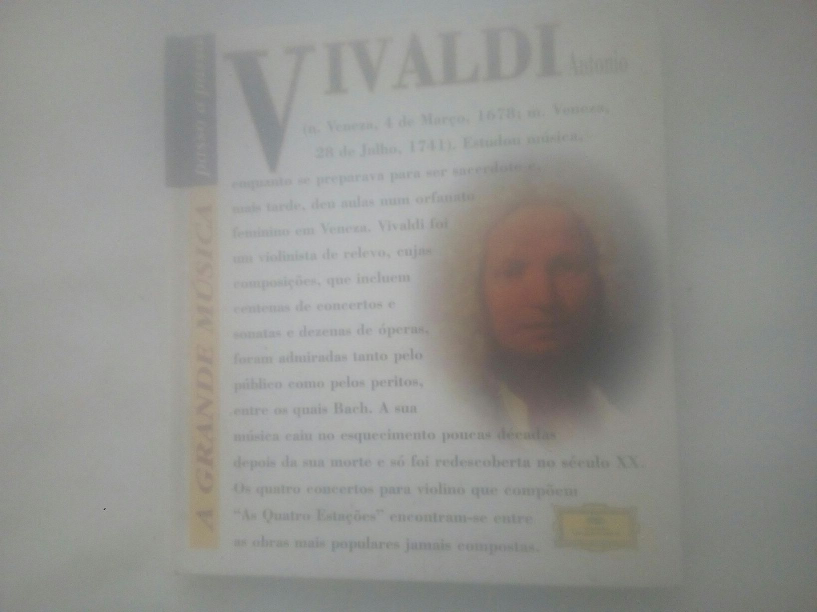 3 Cds Livros Amália, Camané e Vivaldi
