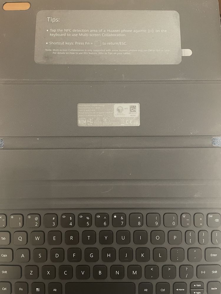 Tablet huwawei + keyboard