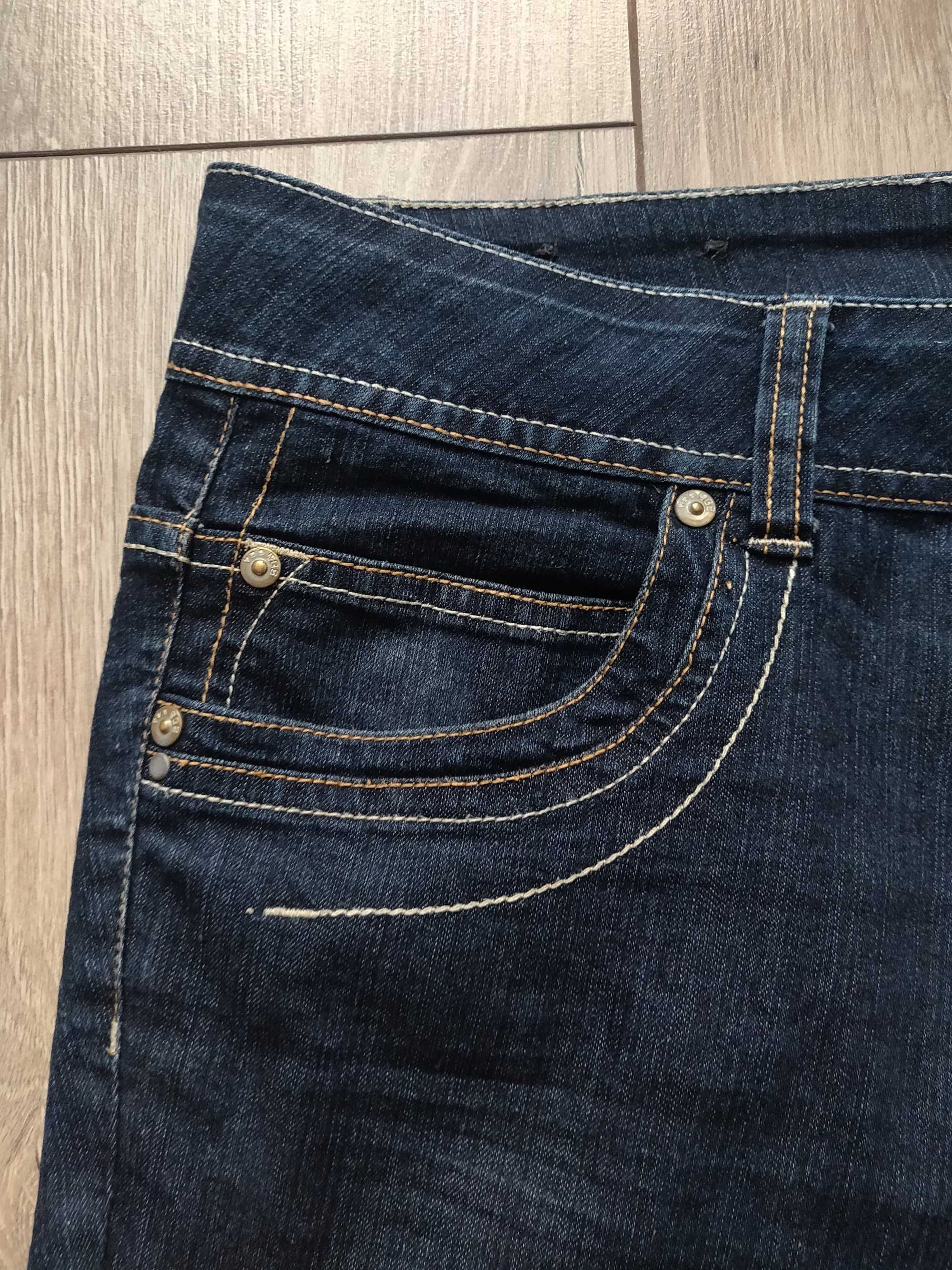 Бриджи Crop yes yes jeans UK 20 EU 48 джинс, р.64-68  темно-синие.