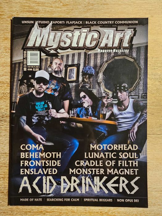 Mystic Art Nr 53 3/2010 - Coma, Acid Drinkers, Type O Negative