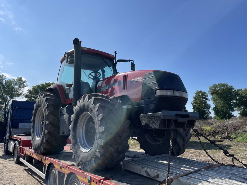Case MX270 Magnum Pneumatyka Powershifft zaczepy