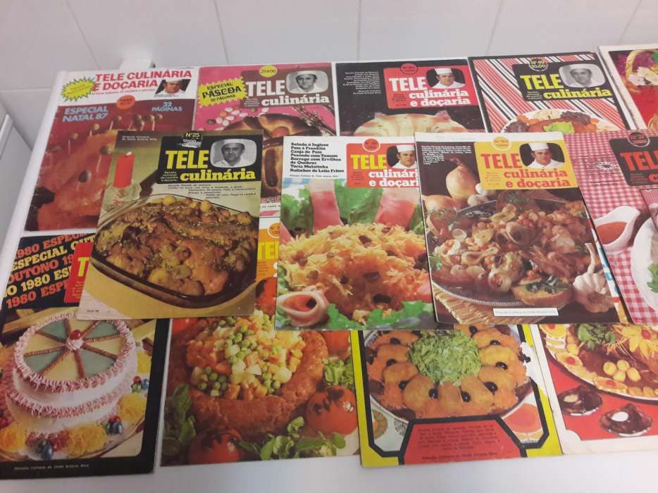 30 revistas tele culinária