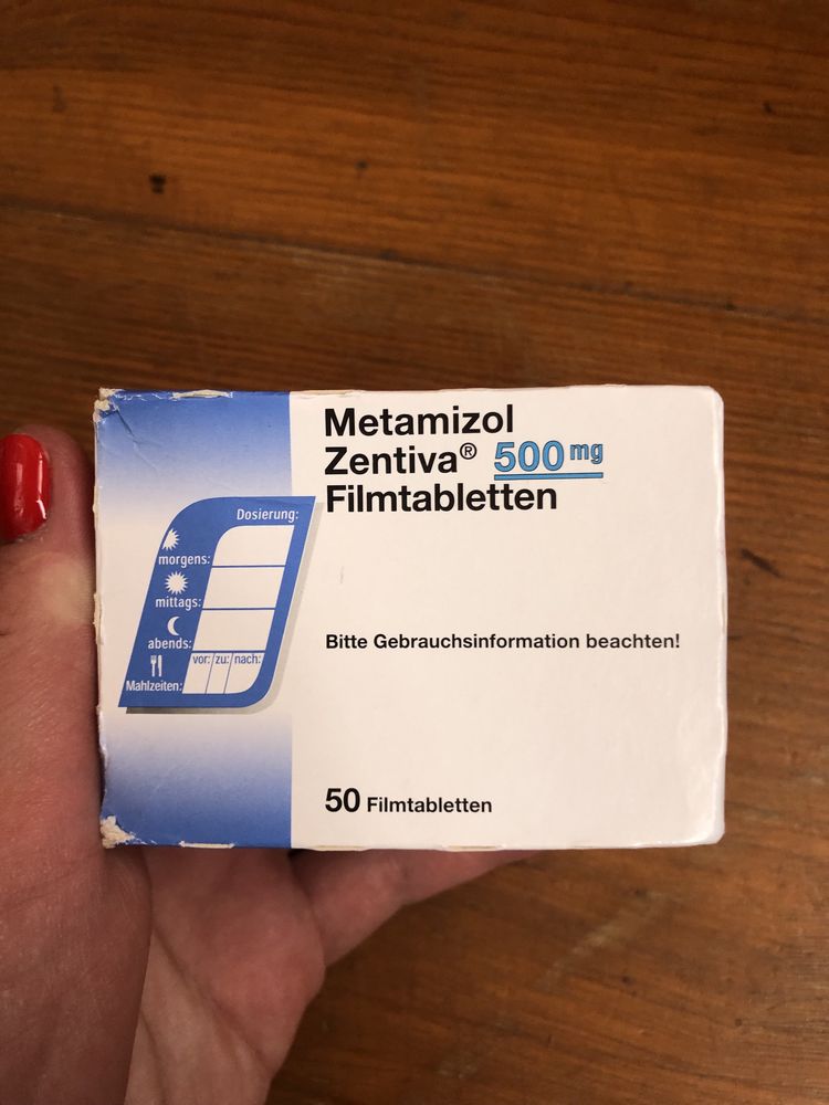 metamizol zentiva 500 mg
