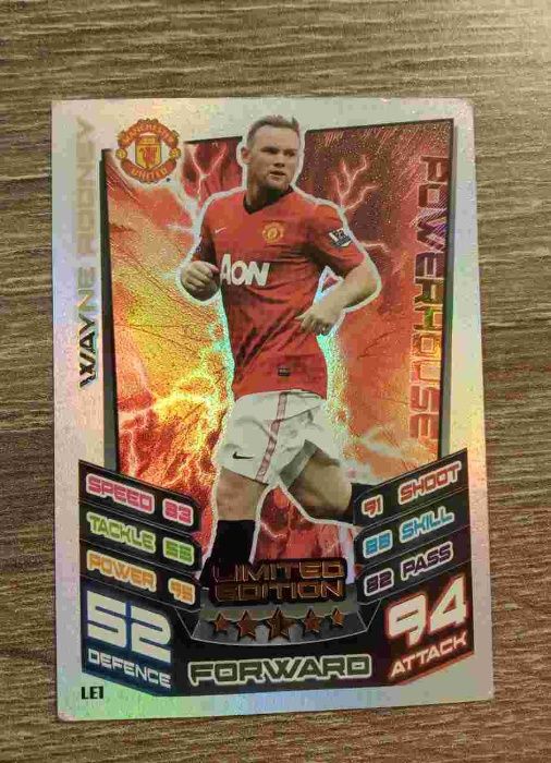 Wayne Rooney Limited Edition Forward Match Attax
