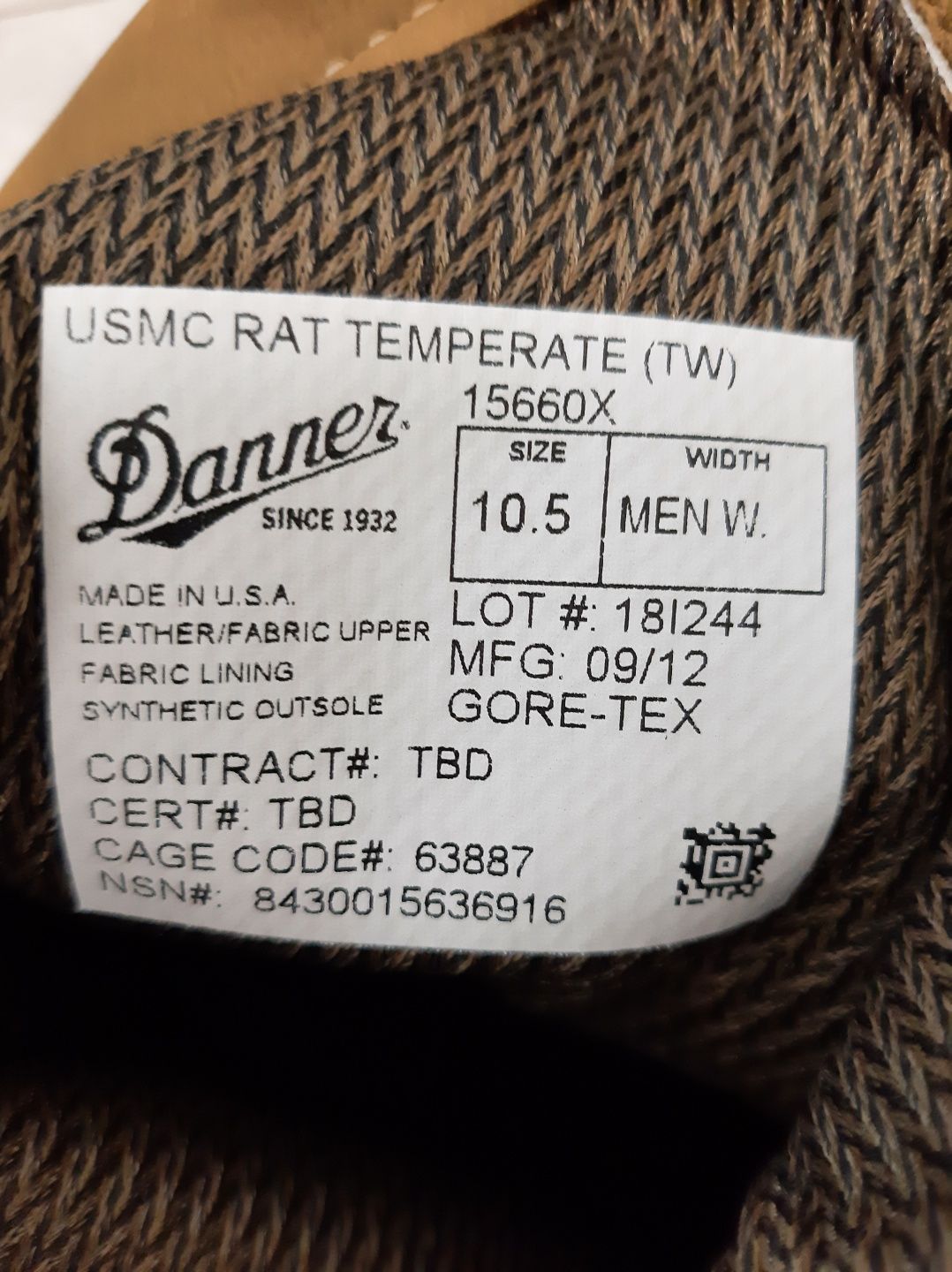 Черевики Danner USMC