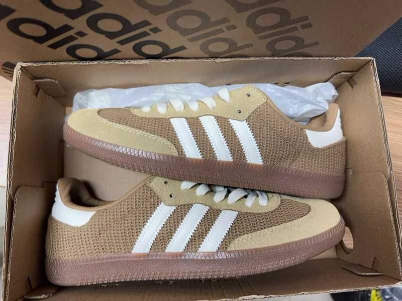 Adidas Samba Brown moda Oddychający Nowe buty unisex.42