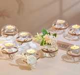 Nowe świeczniki / świecznik szklany / tealight /dekoracja stołu !3701!