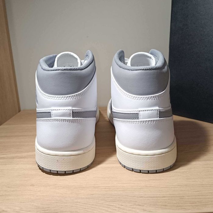 Air Jordan 1 Mid r. 46 (30 cm) White/Stealth