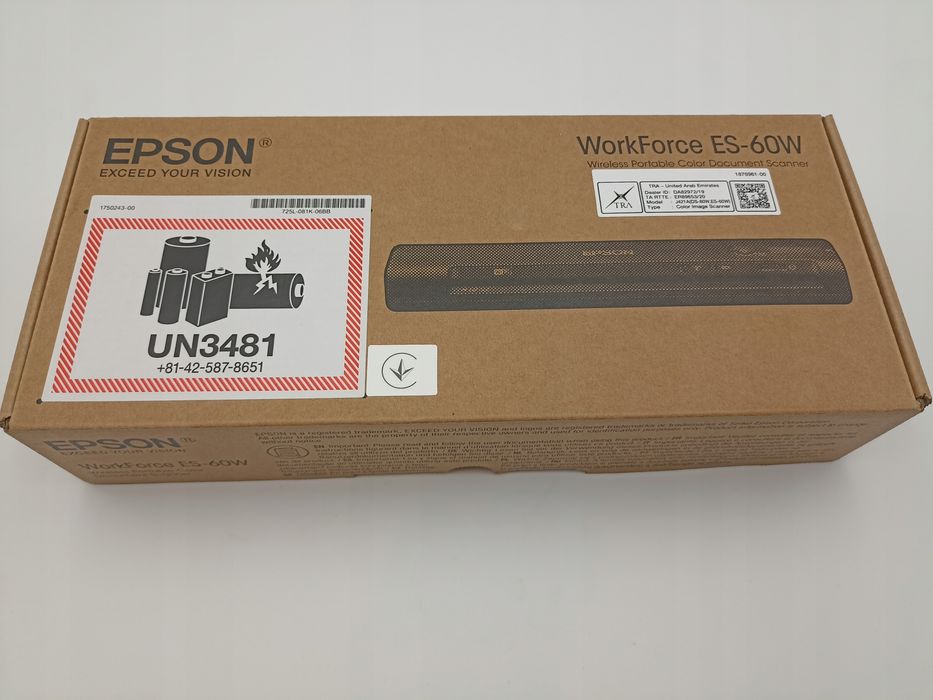 Skaner Epson Worforce ES-60 W