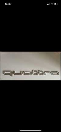 Emblemat audi quatrro